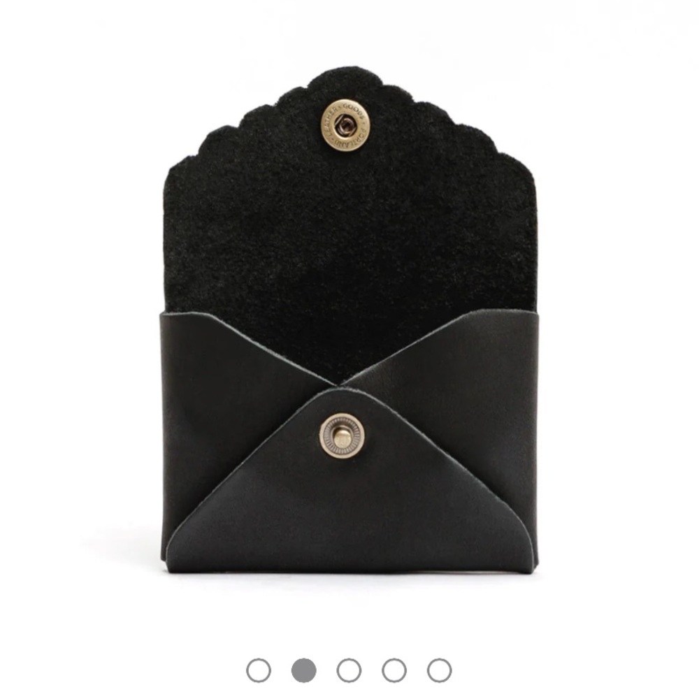 Portland Leather Mini Daisy Wallet - Picture 3 of 4